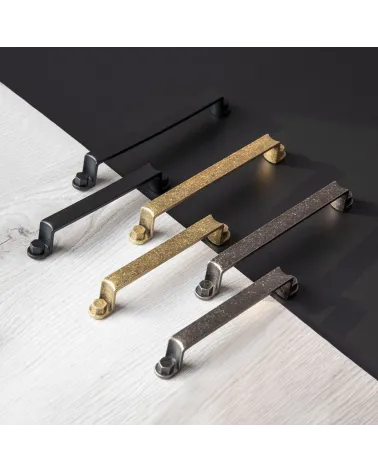 DUBLIN furniture handle design handles arranged on contrasting background