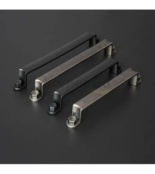 DUBLIN aged silver furniture handle design handle