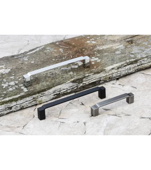 AMARO polished chrome furniture handle designer handle