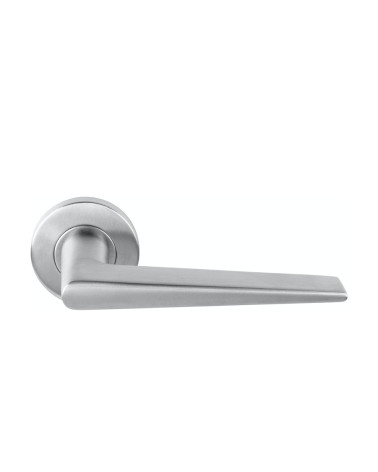 Formani LB21h door handle brushed stainless steel finish