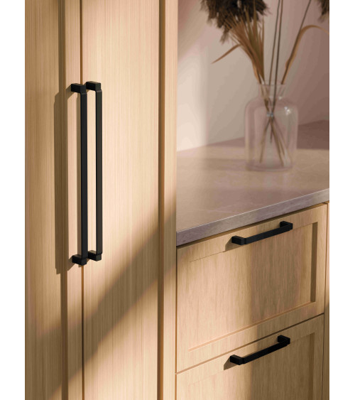 AMARO matt black furniture handle designer handle