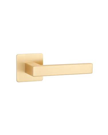KVADRAT 1760 matt gold door handle design handle