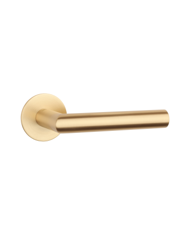 OVAL 1750 matt gold door handle designer handle
