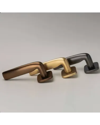 FLAT design door handle 3 colours lying on the floor