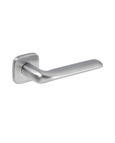 FLAT design door handle in satin chrome