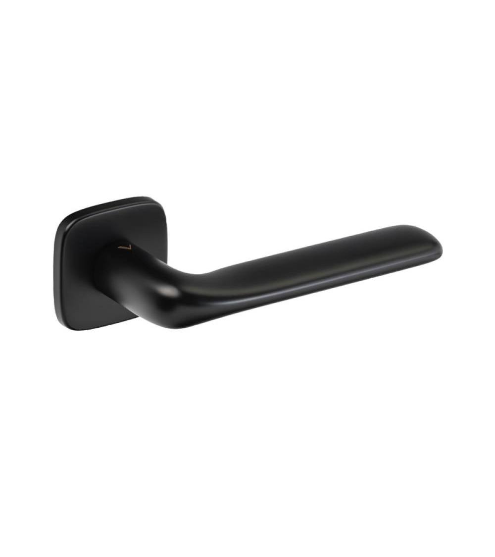 FLAT design door handle in black finish