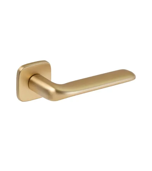 FLAT matte gold door handle design handle