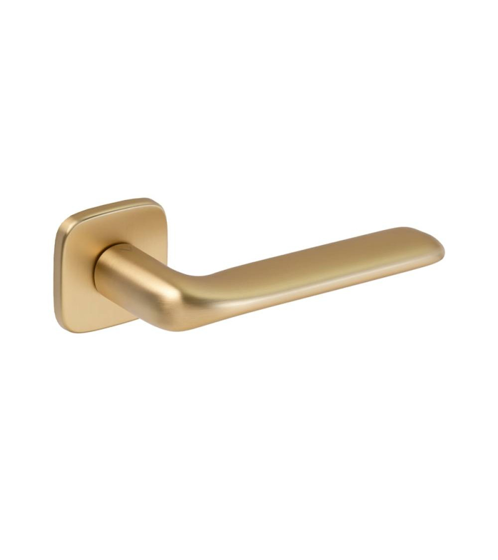 FLAT matte gold door handle design handle