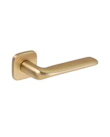 FLAT matte gold door handle design handle