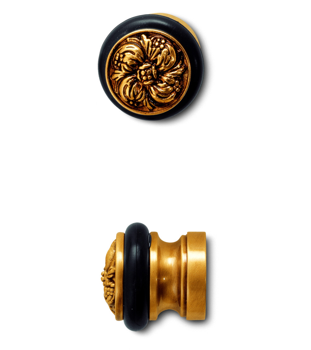 PISE door stop in matt gold finish