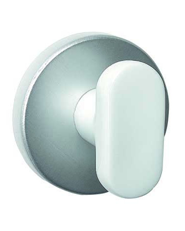 White porcelain door handles Merigous Delo Lido Cannelé