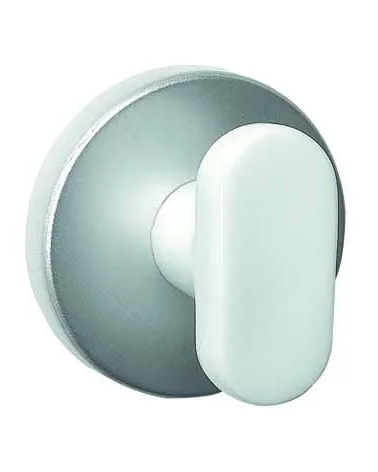 White porcelain door handles Merigous Delo Lido Cannelé