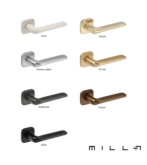 FLAT design door handle in anthracite