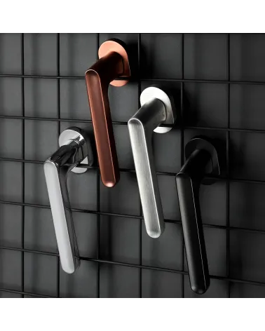 JACOB door handle design handle presented on a grid