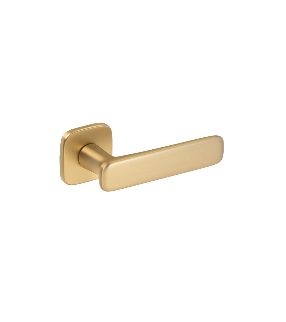 Satin gold FLOW door handle design handle