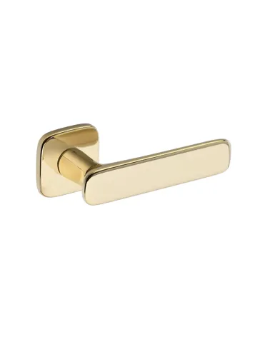 Polished gold FLOW door handle design handle