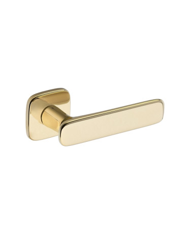 Polished gold FLOW door handle design handle