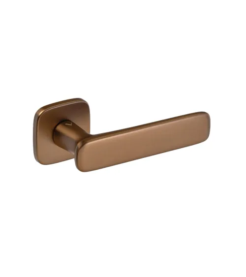 Copper door handle FLOW design handle