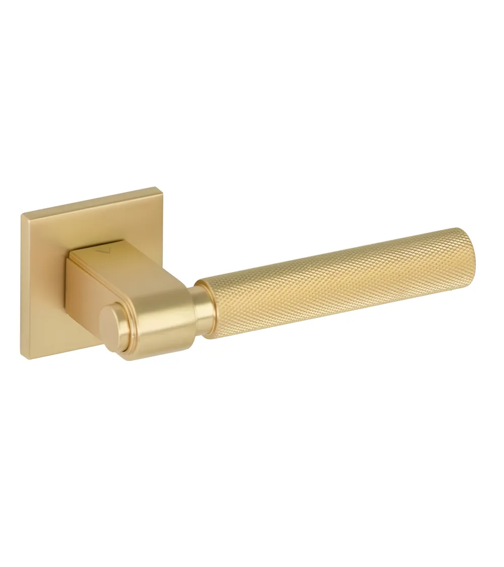 Satin gold GRANADA design door handle