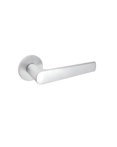 Satin chrome MILA design door handle