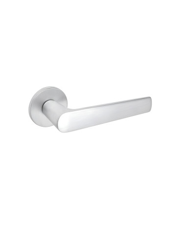 Satin chrome MILA design door handle
