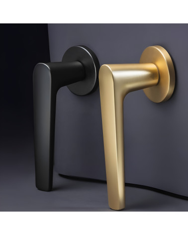 MILA design door handle presented vertically