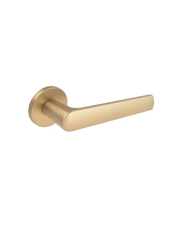 MILA satin gold door handle design handle