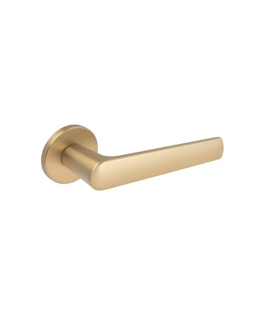 MILA satin gold door handle design handle