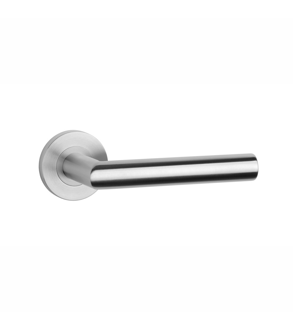 OVAL 1740 stainless steel finish door handles