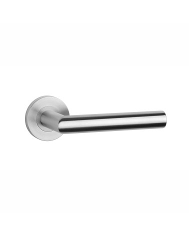 OVAL 1740 stainless steel finish door handles