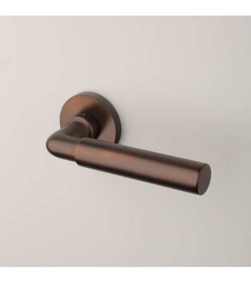 FICARIA door handle matt dark brown design handle