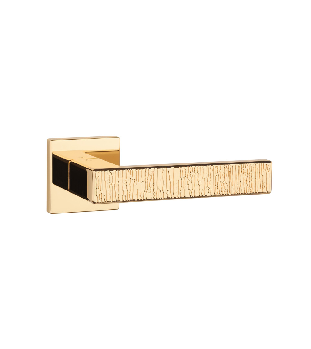 AMARYLIA polished gold door handle design handle