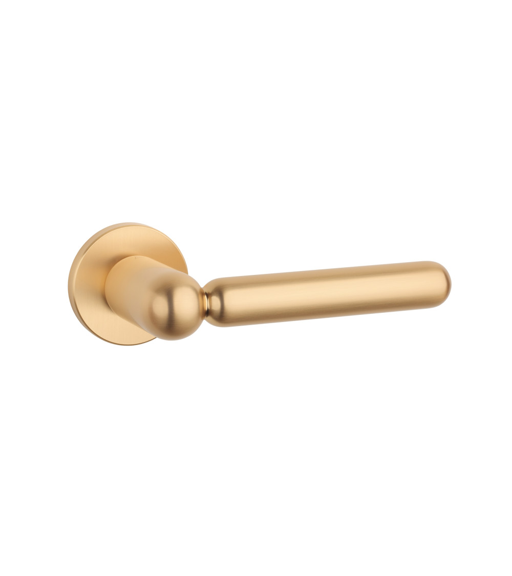 RUBIA matt gold door handle design handle