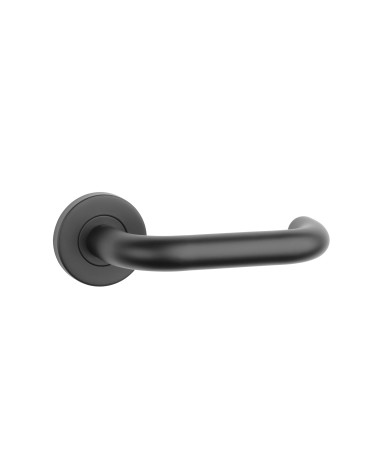 OVAL 1704 door handles in black
