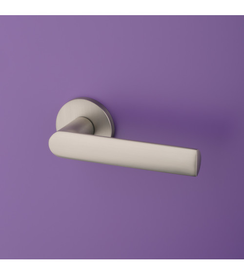 REWA brushed nickel door handle design handle
