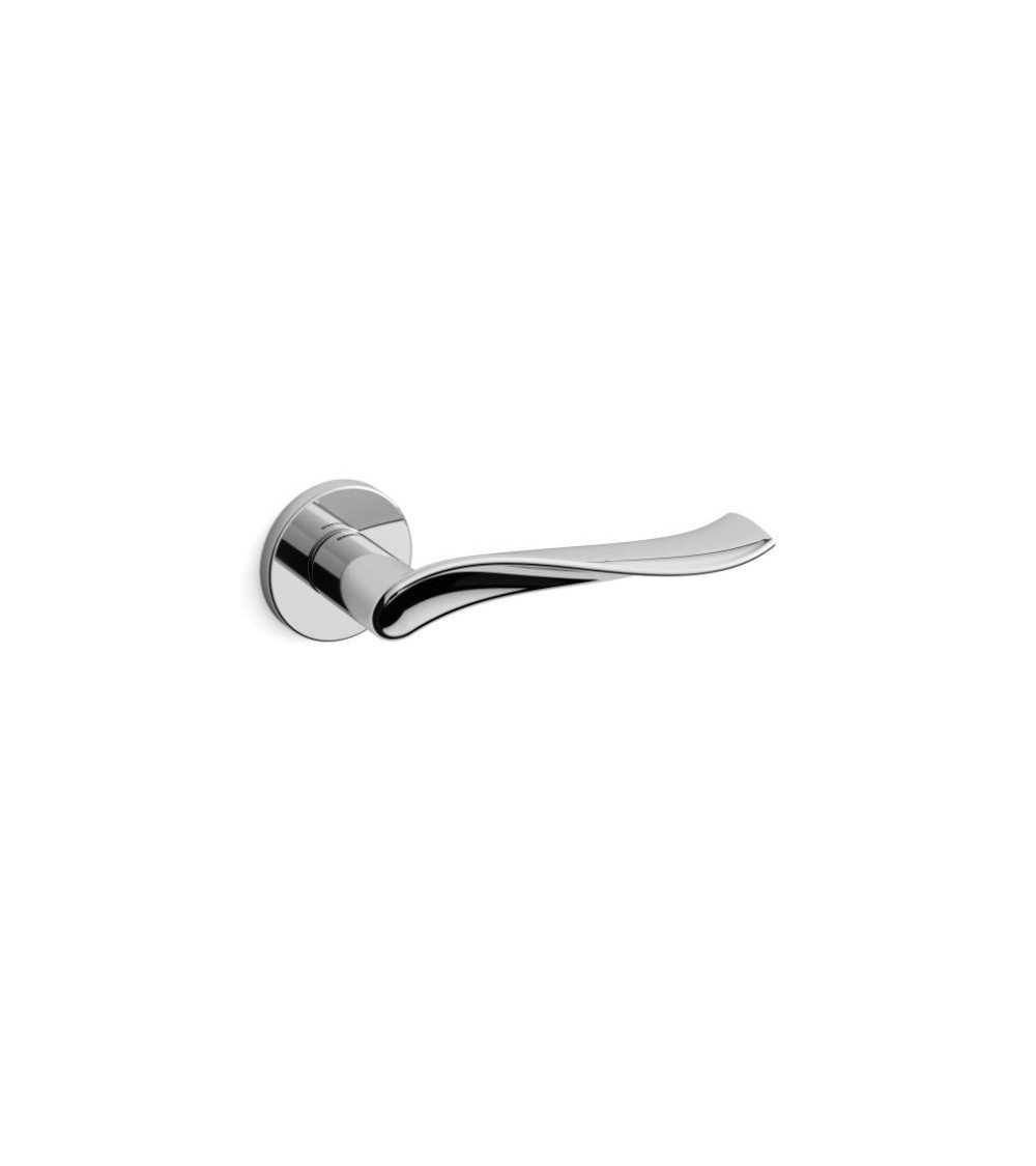 Mandelli Spin polished chrome door handle design handle