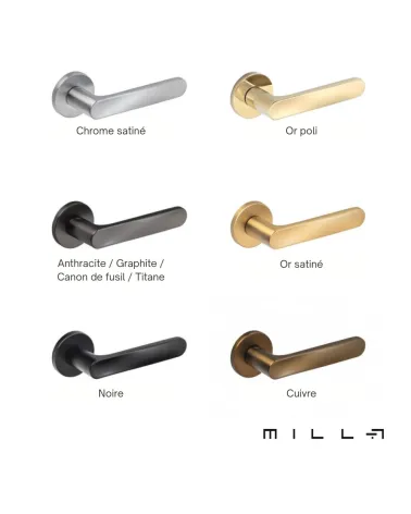 RITA door handle designer handle with 7 variations