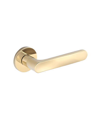 Polished gold RITA door handle designer handle