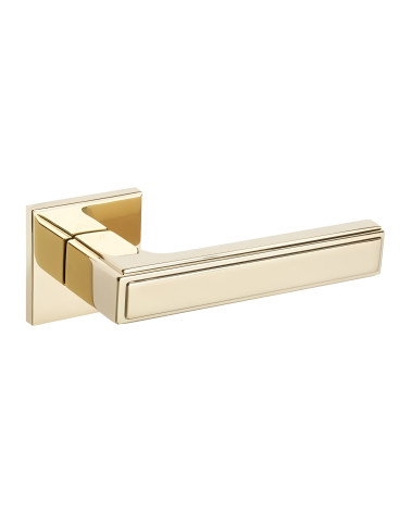 Polished gold FRESSIA door handle designer handle