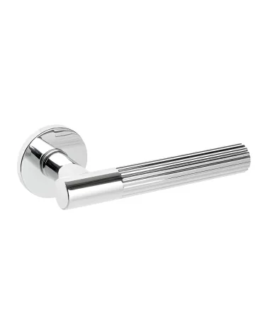 Polished chrome LIVIA door handle designer handle