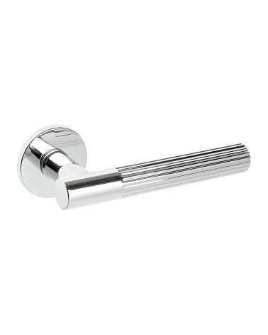 Polished chrome LIVIA door handle designer handle