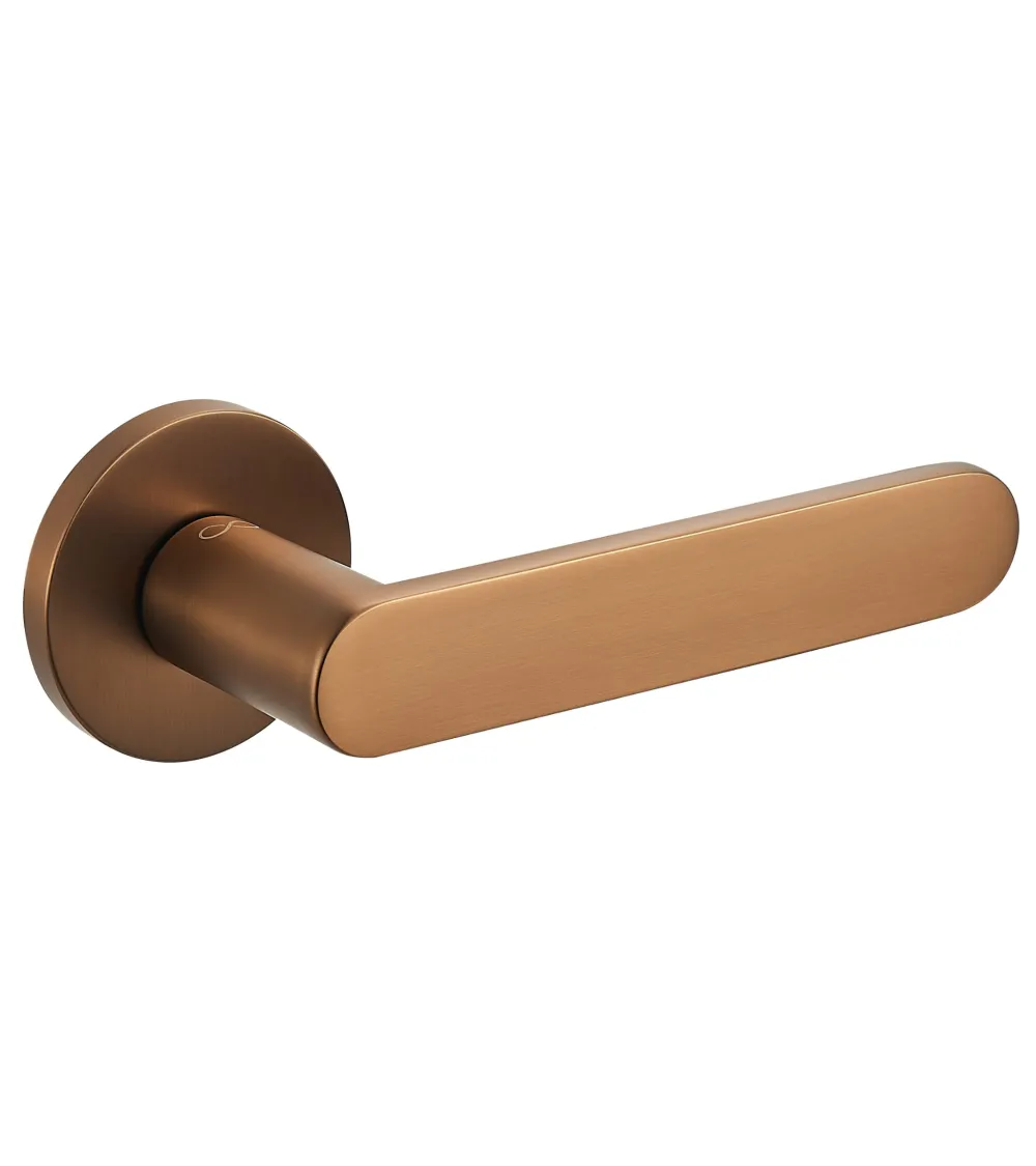 Light brown door handles Line Venus