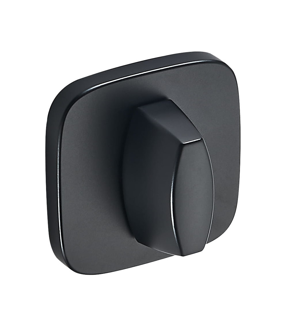 Black rounded square rosette
