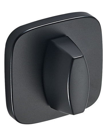 Black rounded square rosette