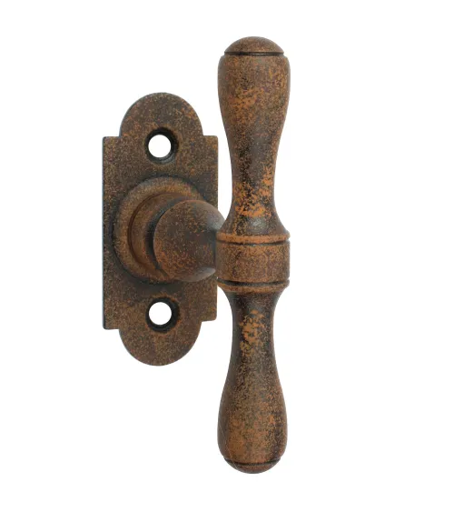 Retro rust-finish window espagnolette bolt – Joséphine Collection