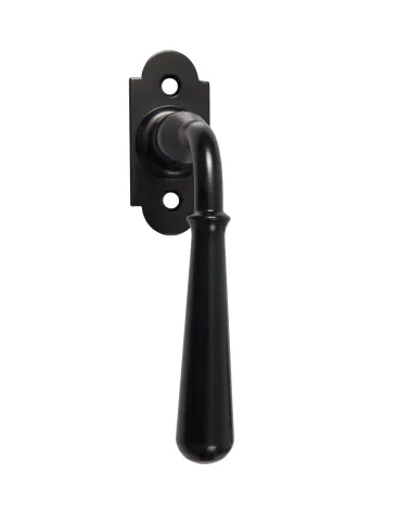 Matt black retro window handle – Hinon collection