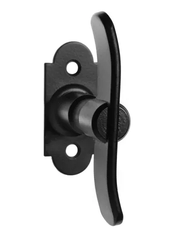 Matt black retro window espagnolette bolt – Constance Collection