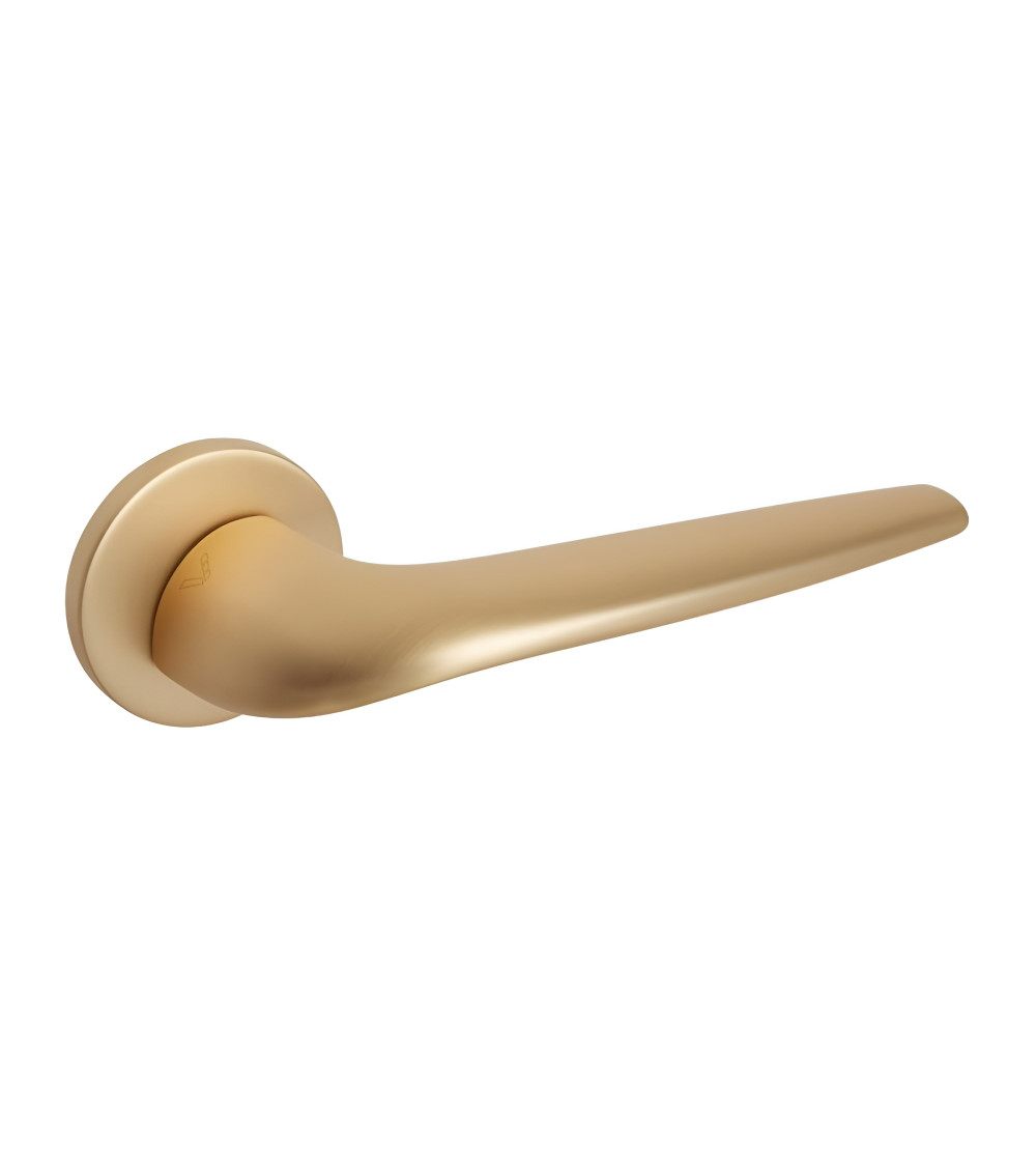 JULIA satin gold door handle design handle