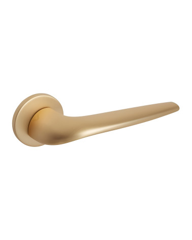 JULIA satin gold door handle design handle