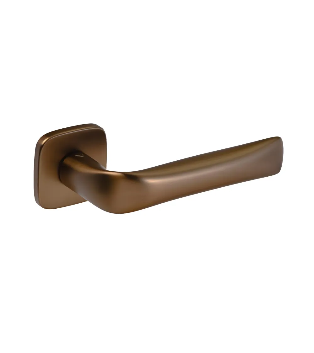 Copper FOLD door handle designer handle